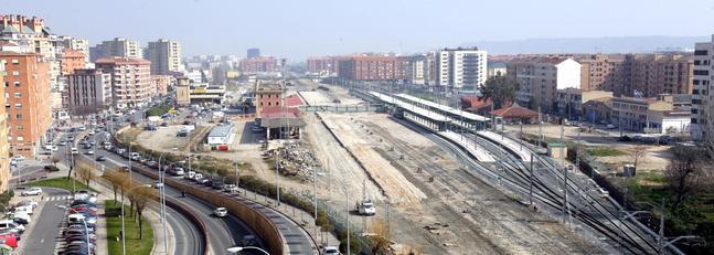 Obras del soterramiento