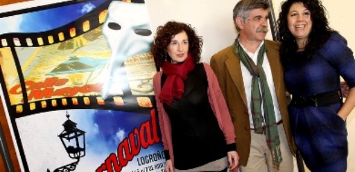 Presentación cartel Carnaval (fotografía tomada de rioja2.com)
