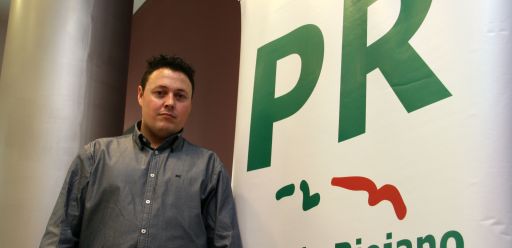 Raúl Moreno, candidato de Lardero