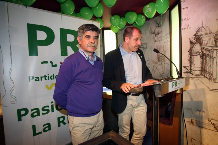 Miguel González de Legarra y Ángel Varea