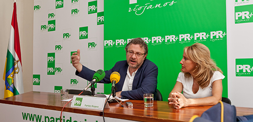 Gloria León y Julio Revuelta. PR+