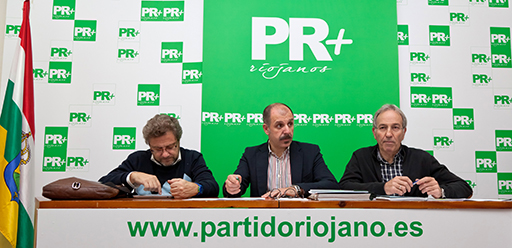Julio Revuelta, Miguel González de Legarra y  Enrique Acha, PR+