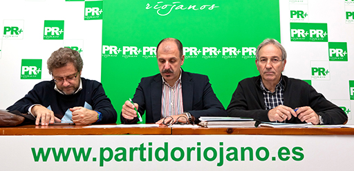 Julio Revuelta, Miguel González de Legarra y Enrique Acha, PR+