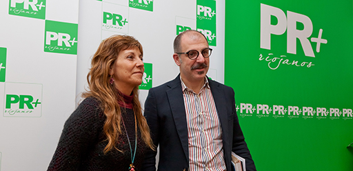 Margarita Aldama y Miguel González de Legarra, PR+