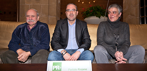 Amancio Íbeas Soto, Ana María Sendino y Rubén Gil Trincado, PR+