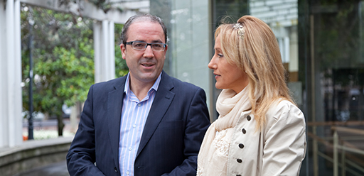 Gloria León y Rubén Gil Trincado, PR+