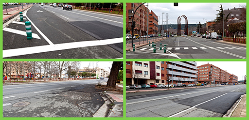 Estado actual de Avenida de Burgos en Logroño