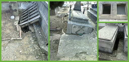 Estado actual del Cementerio de La Planilla en Calahorra