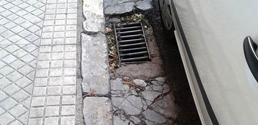 Estado actual de la Calle Escuelas Pías de Logroño