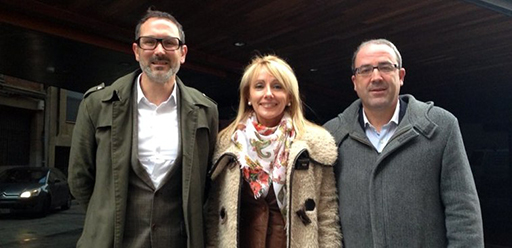 Gloria León,Rubén Antoñanzas y Rubén Gil Trincado, PR+