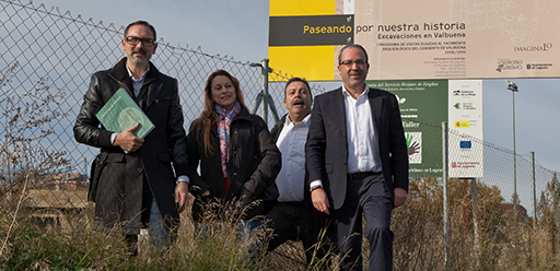 Rubén Antoñanzas, Rubén Gil Trincado, Marian Borges y Juan Antonio de Luis