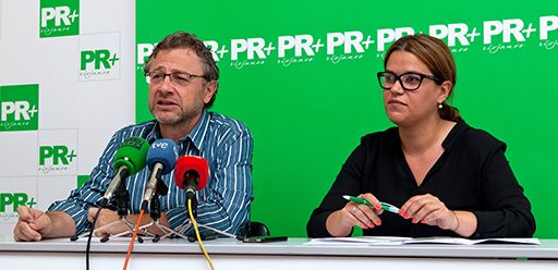 Julio Revuelta y Raquel Recio, PR+