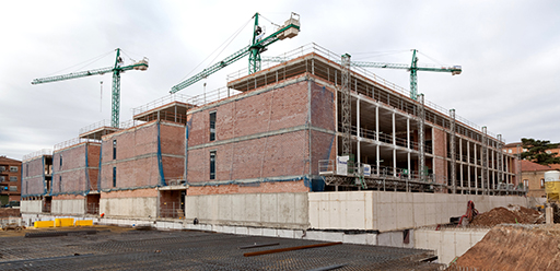 Obras del Palacio de Justicia de La Rioja