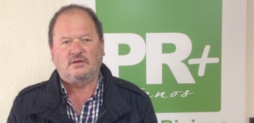 Carlos Escarza, candidato PR+ Ezcaray