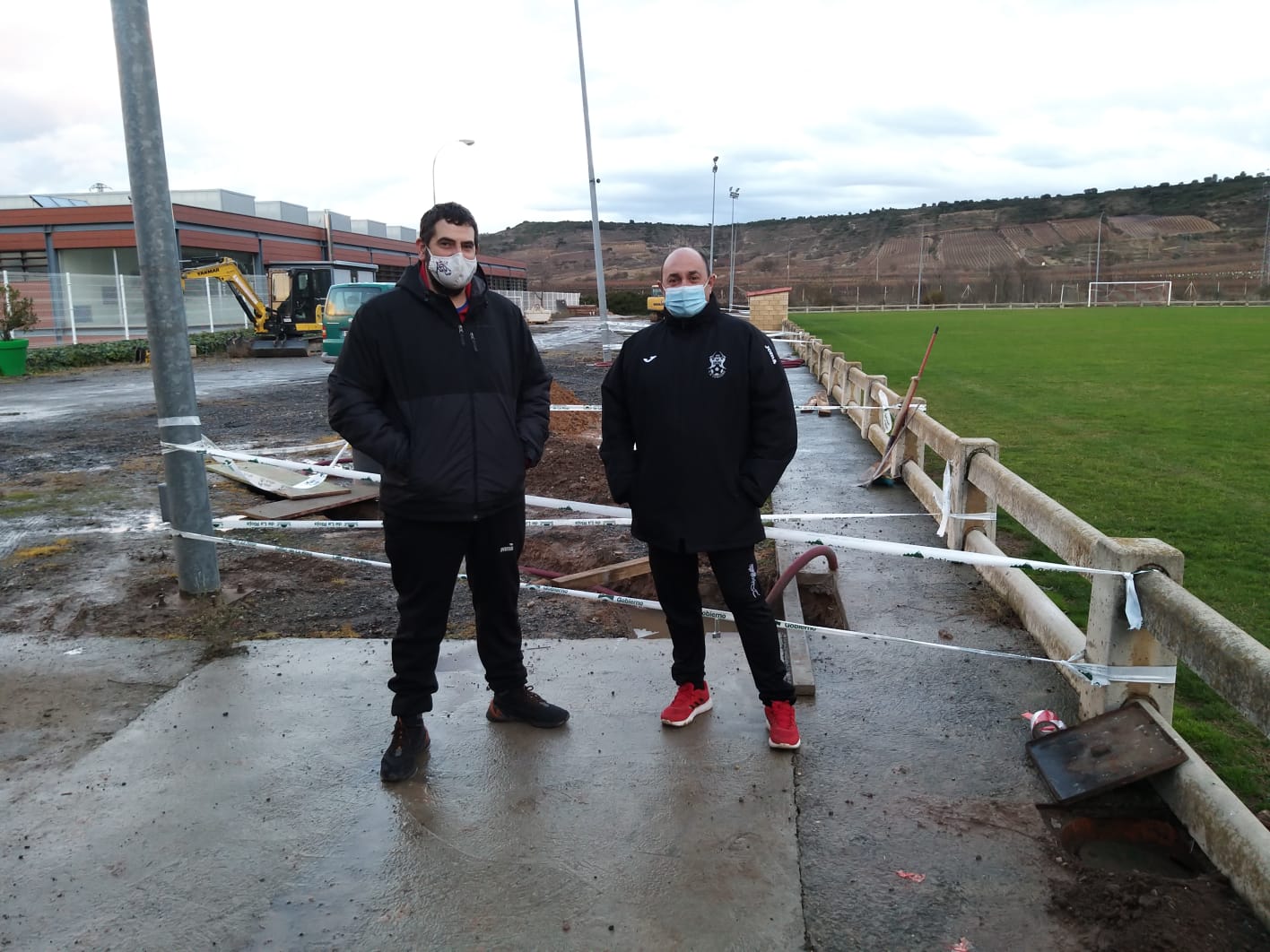 obras campo futbol cenicero