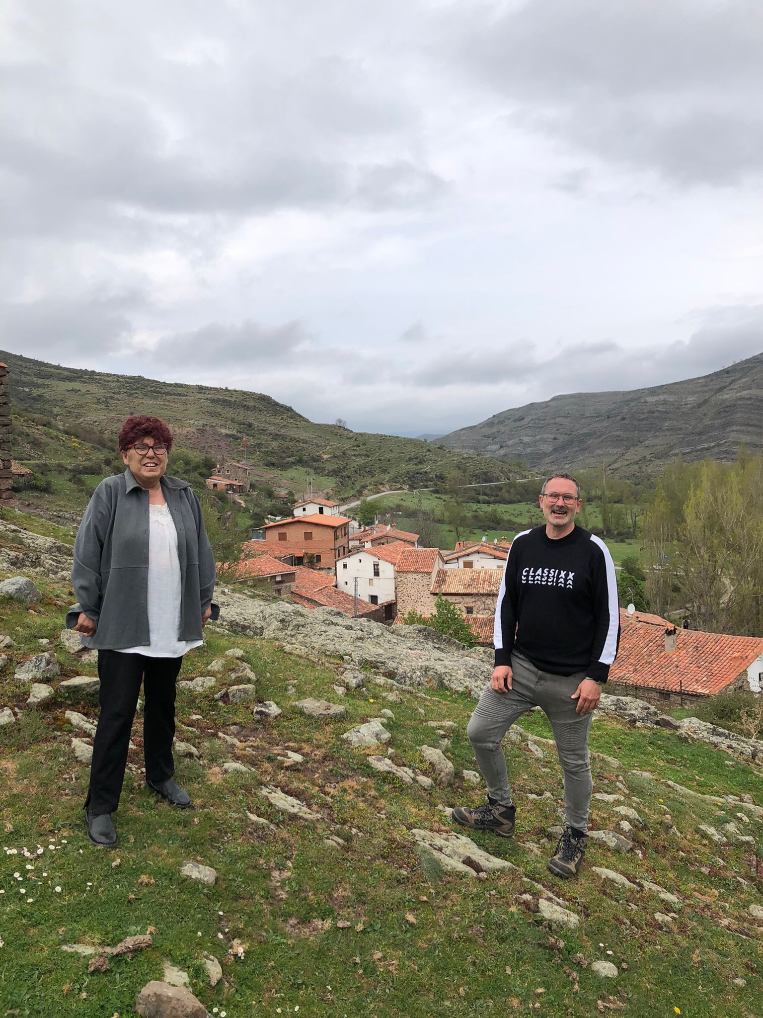 ruben y alcaldesa san roman